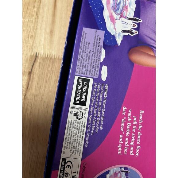 Barbie Enchanted Ball 3-D Board Game Mattel 1998 Dates Dreams Dances - Picture 3 of 8